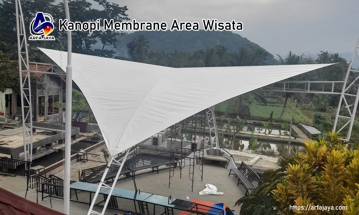 jasa pemasangan tenda membrane kota bima