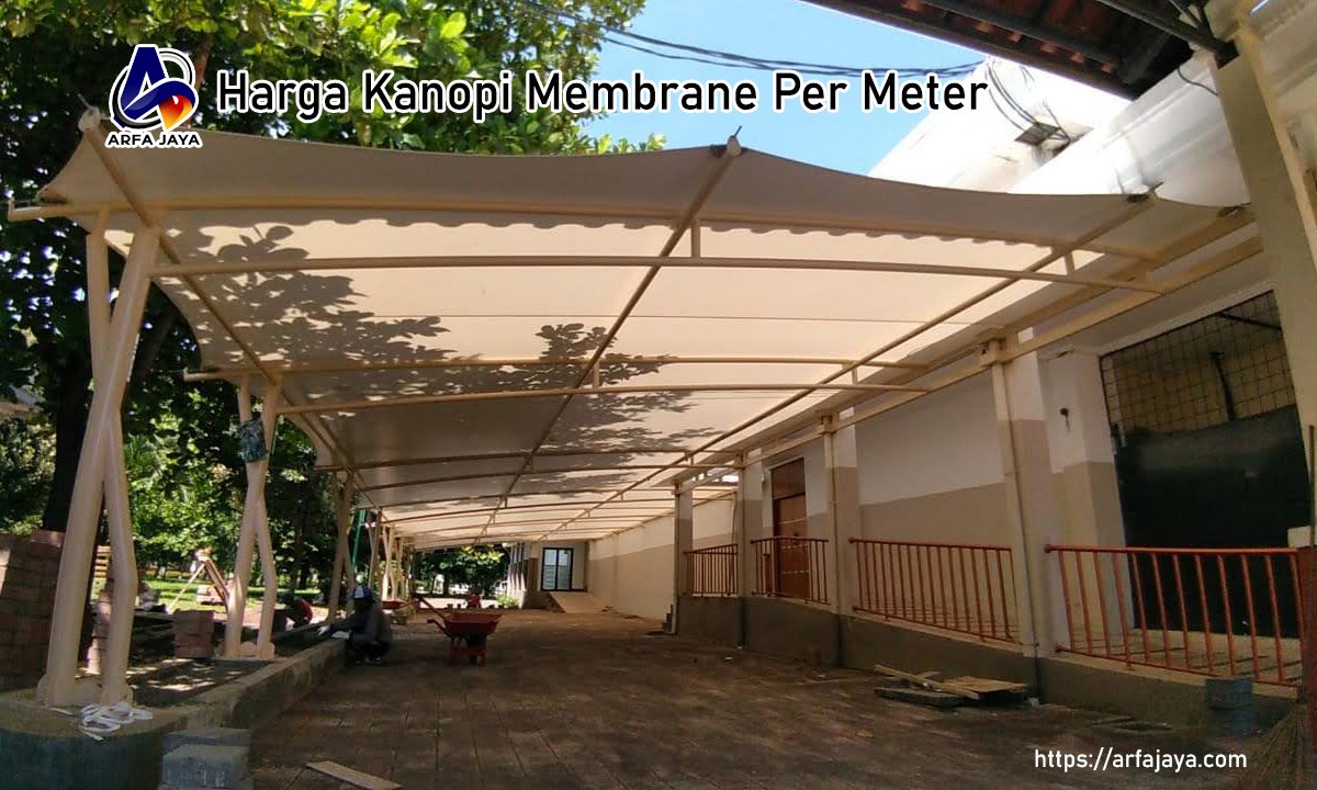 Jasa Pasang Canopy Membrane Lombok Barat